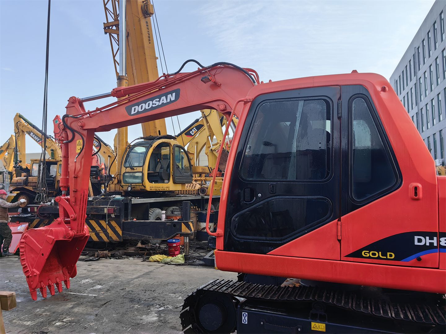 Good Quality Used  Dh80 Crawler Excavator