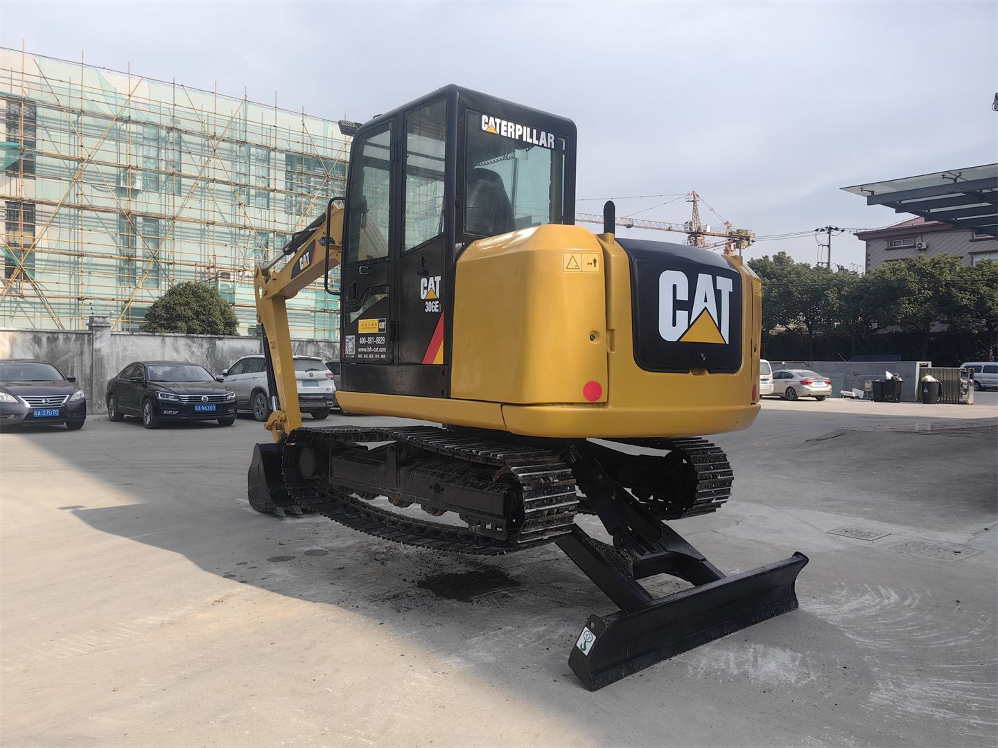 Cat 306e japanese used excavators for sale