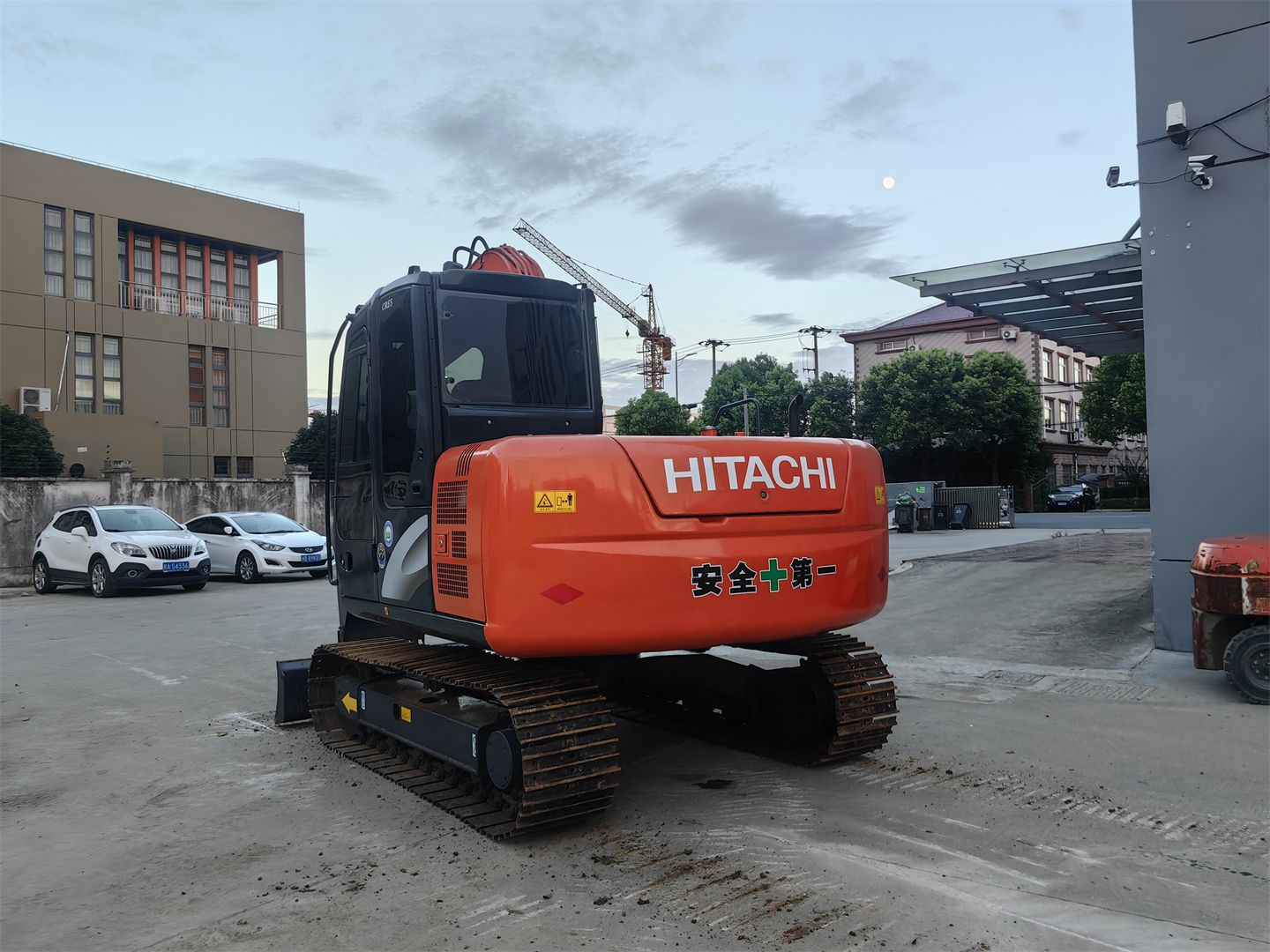 Used excavators hitachi zx70 7ton crawler excavator