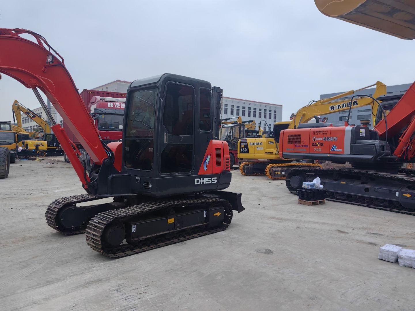 Used Excavators Doosan Dh655 Dh60 Dh80 Crawler Excavator