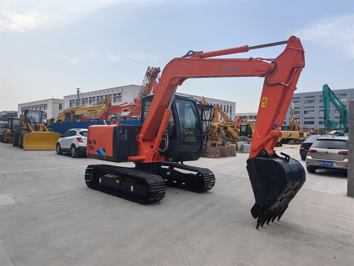 Used hitachi zx70 excavator Zx60 zx55 small excavators