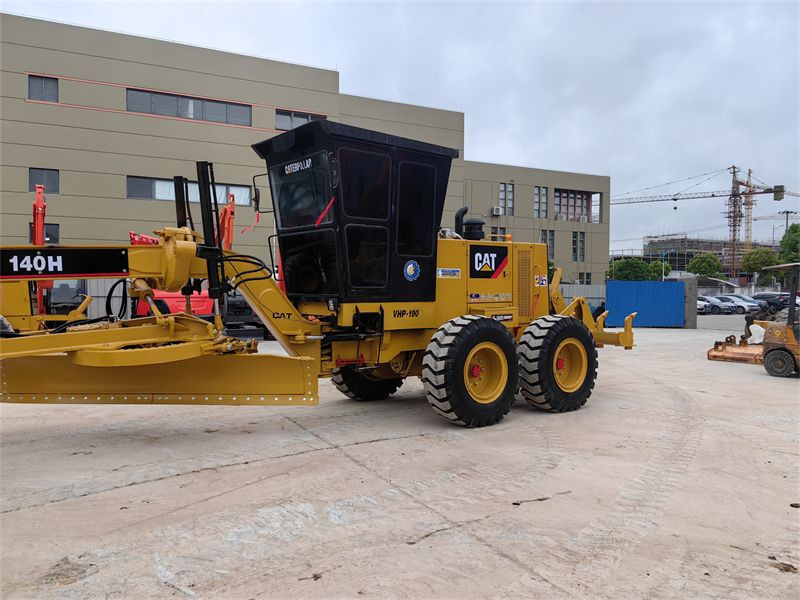 Used caterpillar motor grader 140h