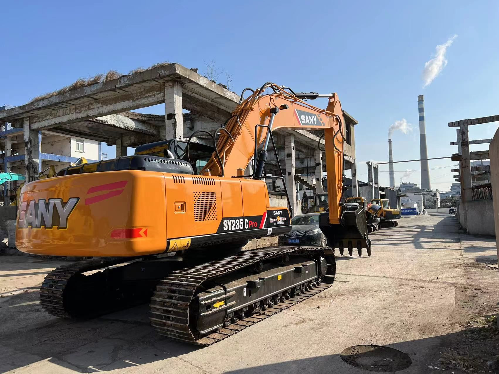 Used Excavator Sany SY235C Crawler Excavator