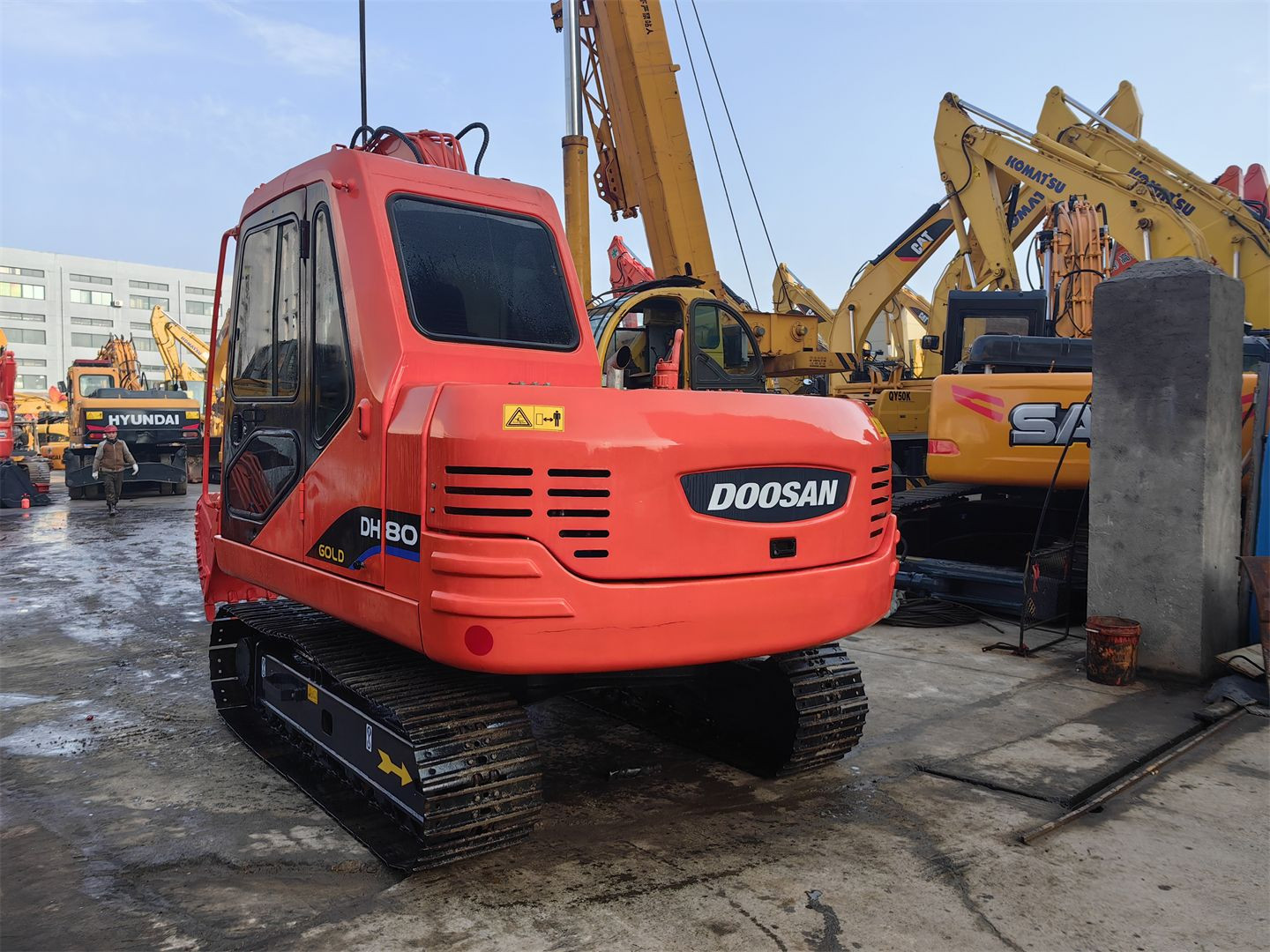 Good Quality Used  Dh80 Crawler Excavator