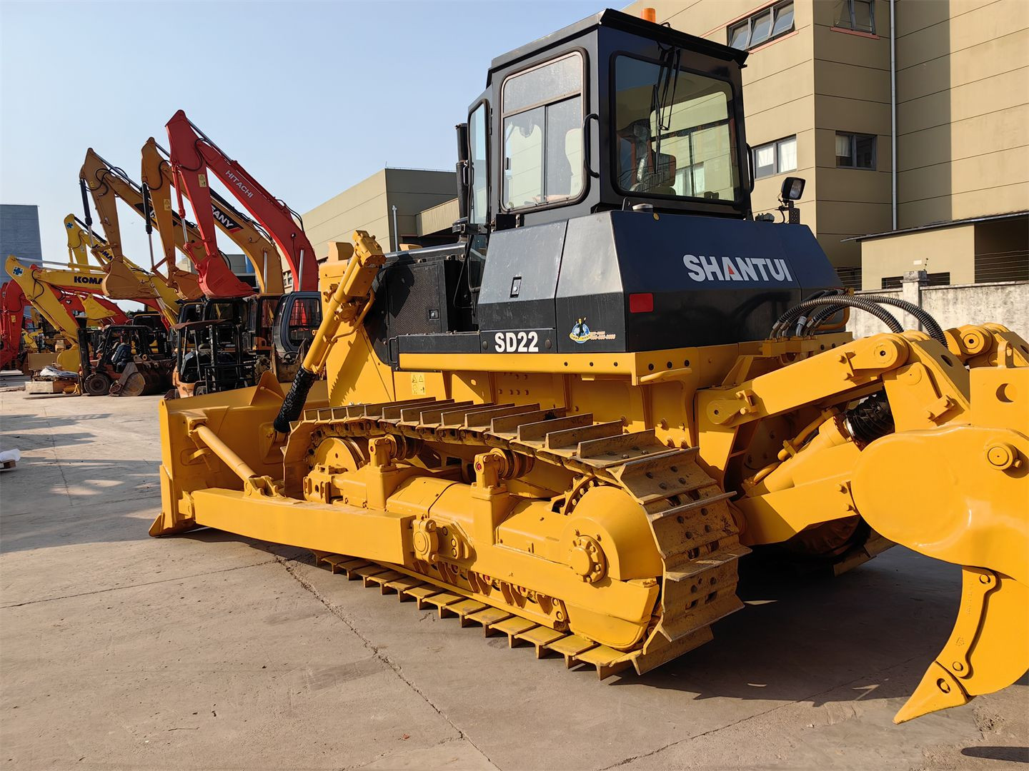 Shantui bulldozer Sd22 crawler dozer