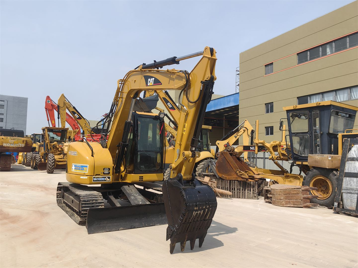 used excavators original cat 306 307 caterpillar 308c excavator for sale