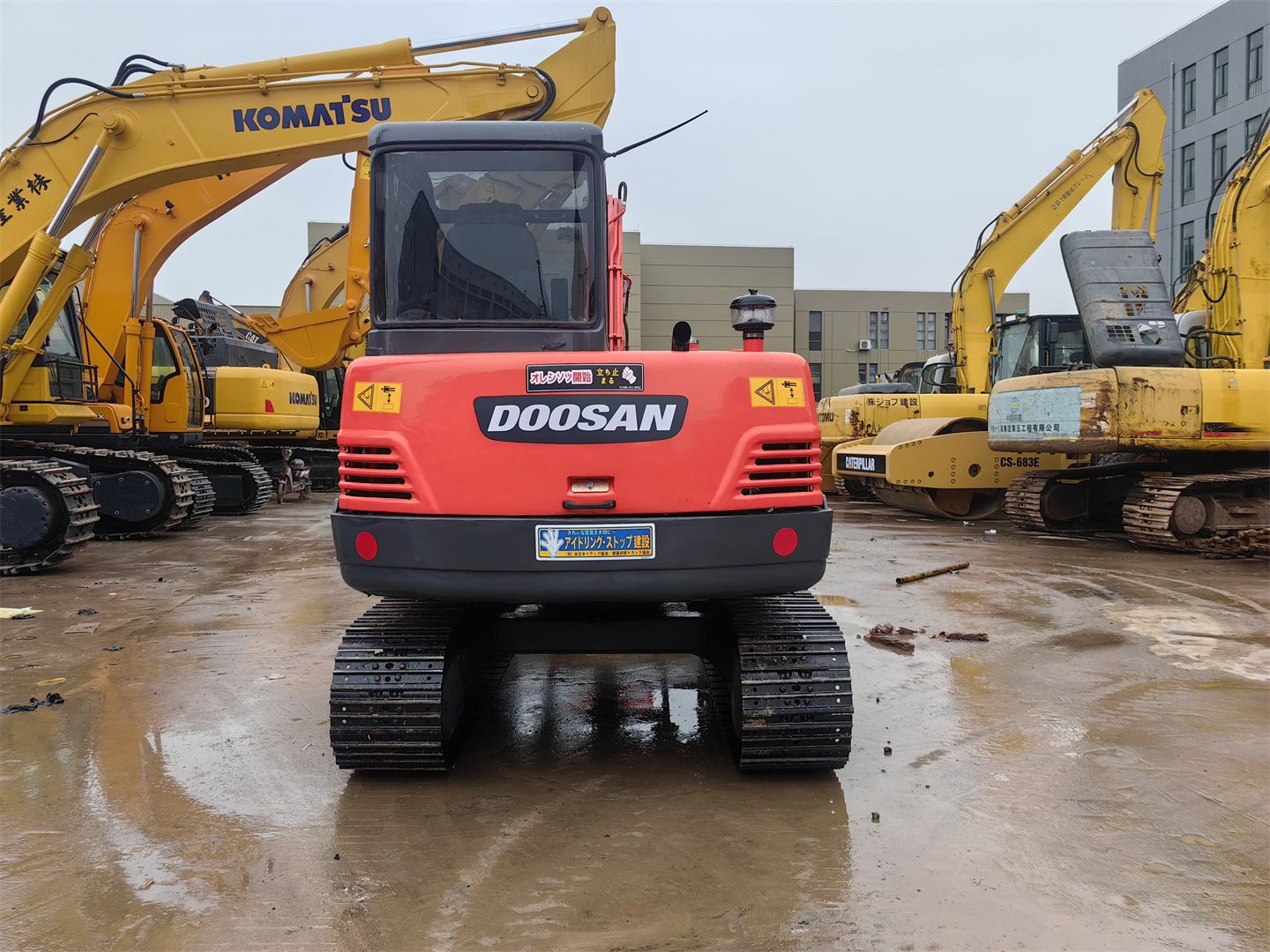 Cheap used excavators Doosan Dh55 Dh60 dx60 Mini excavator