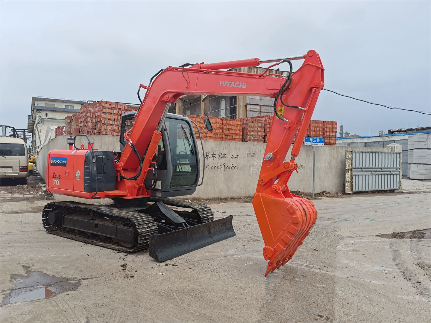 Japanese brand Hitachi Excavators zx70 zx120 Used Excavators price