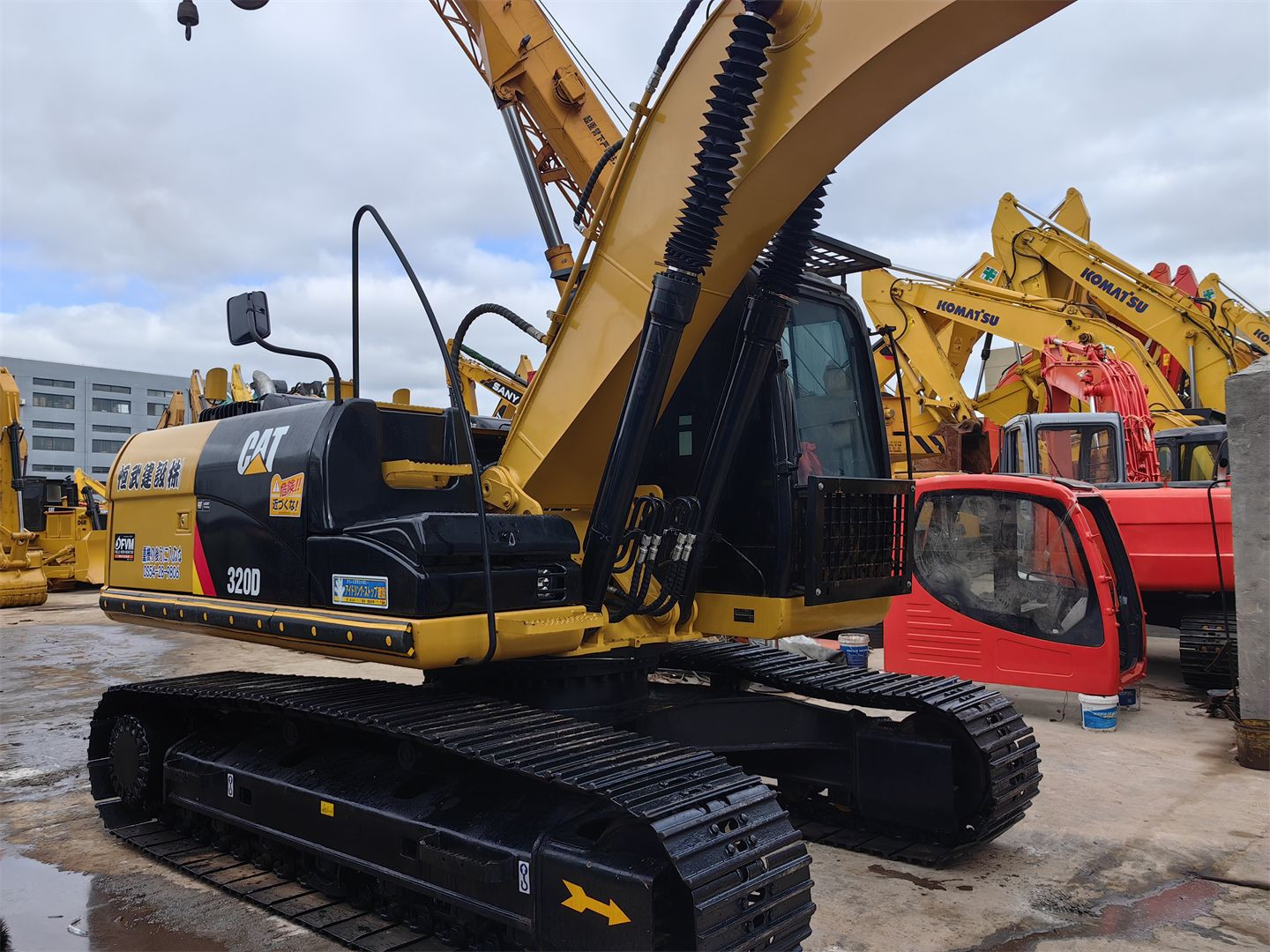 Caterpillar excavator 320D used Cat 320d2 excavator