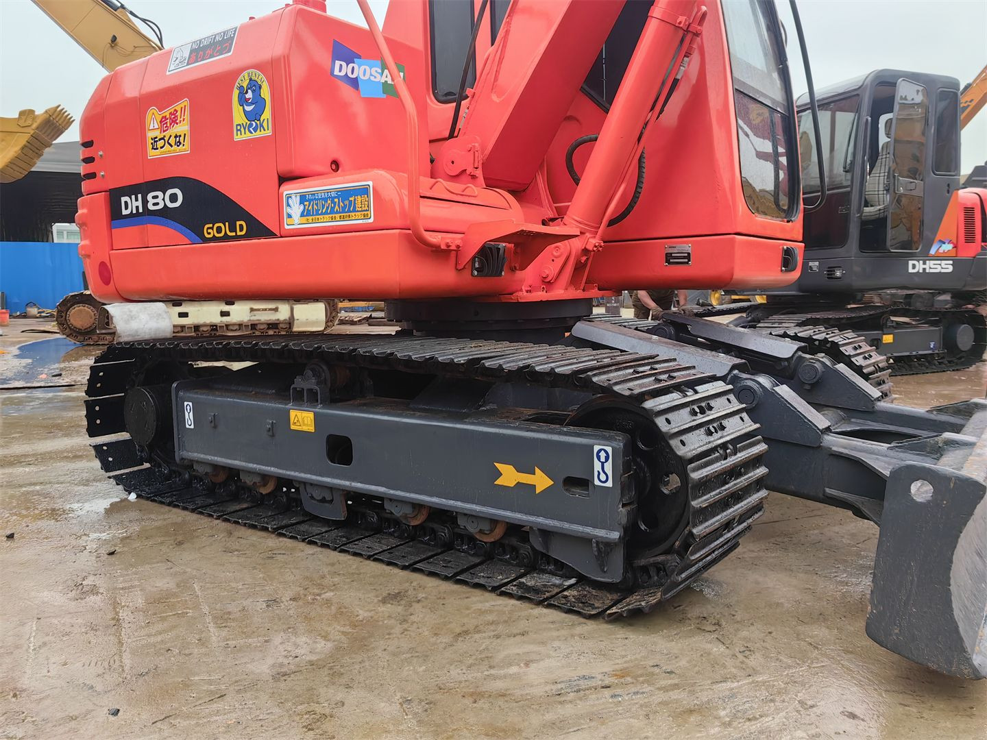 Used Doosan DH80 excavator,Dx60 Dx80 Doosan Excavator