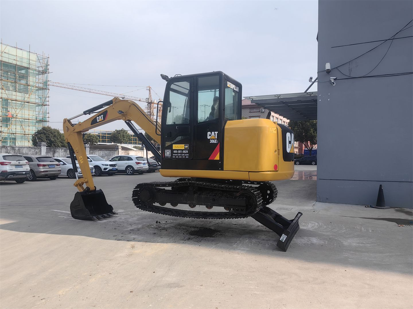 Cat 306e japanese used excavators for sale