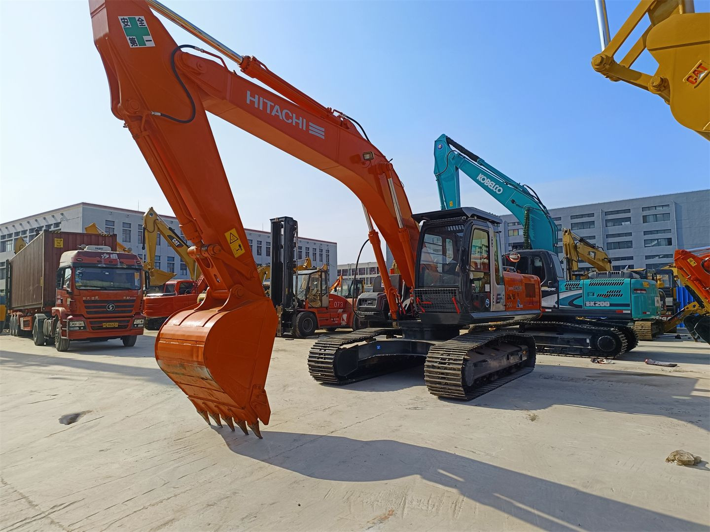 20ton excavator hitachi zx200-3 used excavators zx210 zx200-6