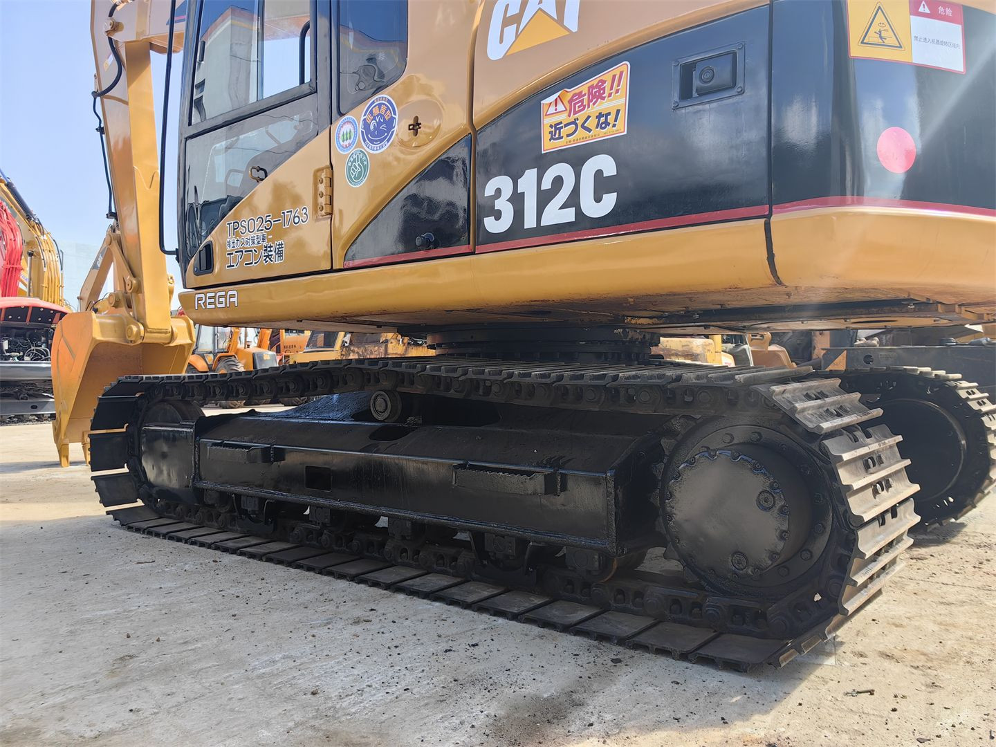 Used Cat 312 excavator caterpillar 312c