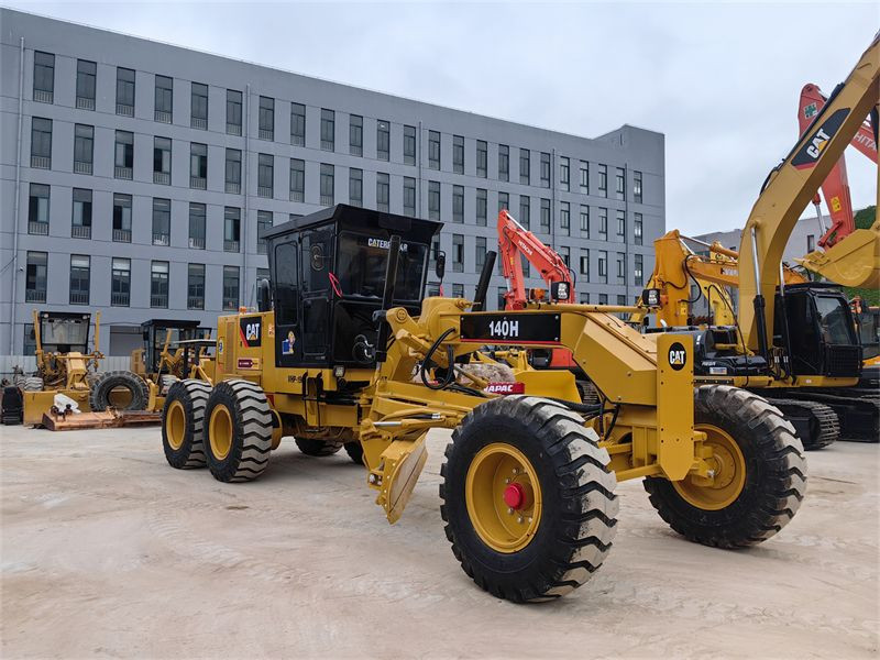 Used caterpillar motor grader 140h