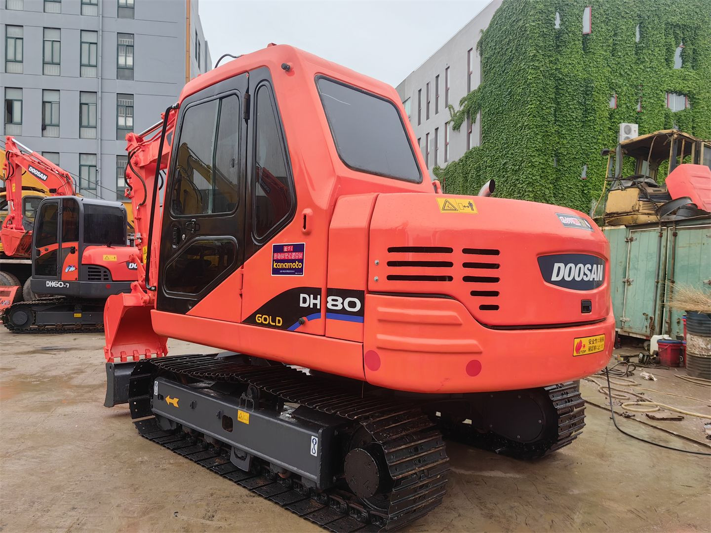 Used Doosan DH80 excavator,Dx60 Dx80 Doosan Excavator