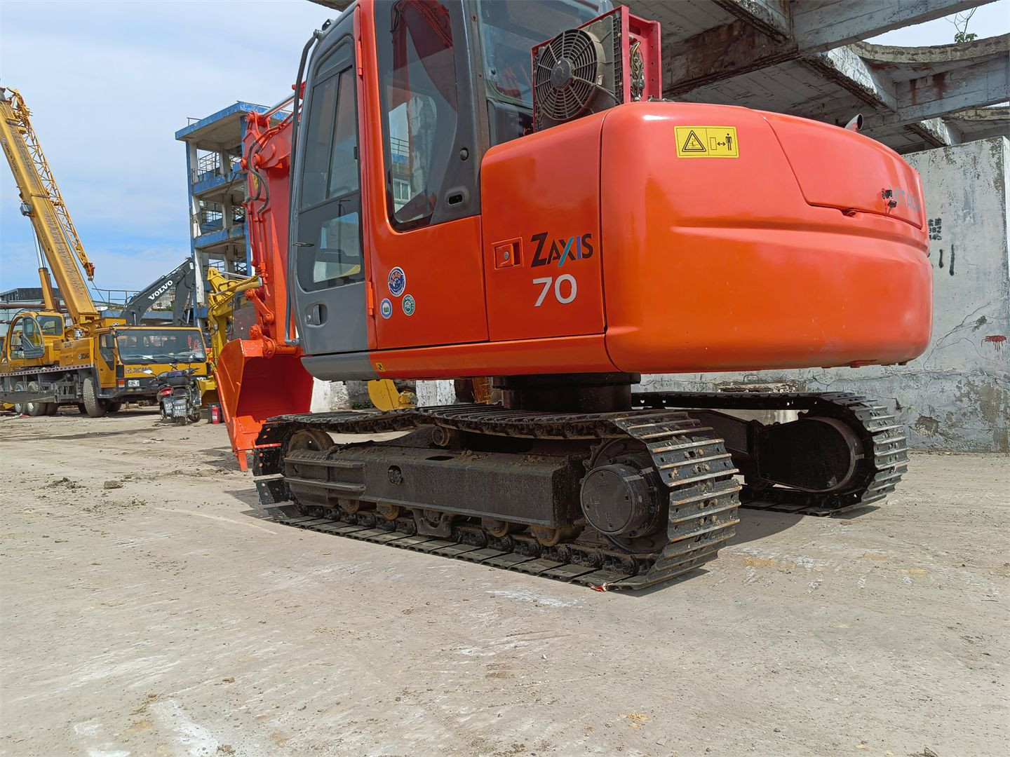 Original Hitachi excavator 6ton 7ton track excavator