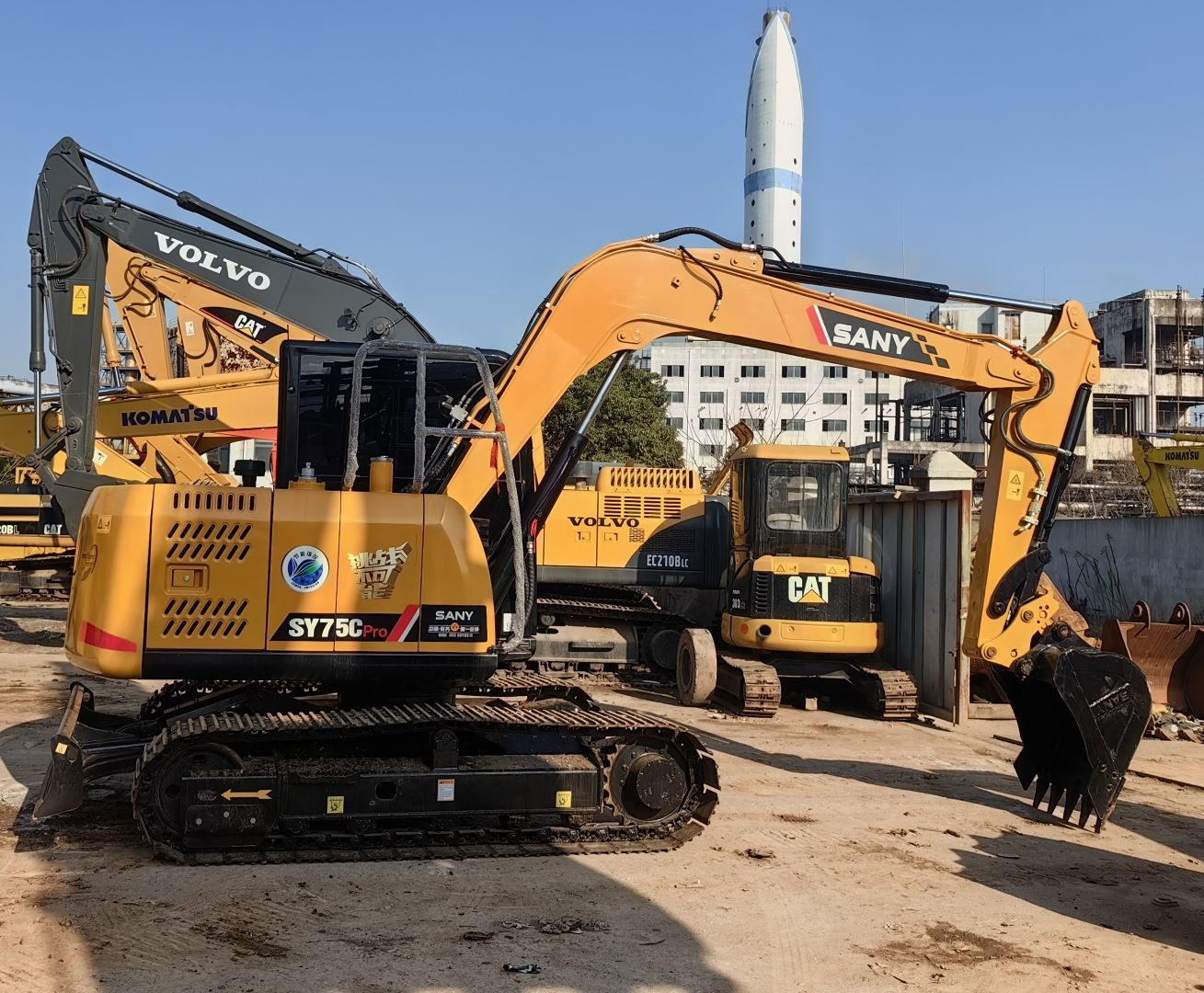 Sany Sy75c excavator made in China