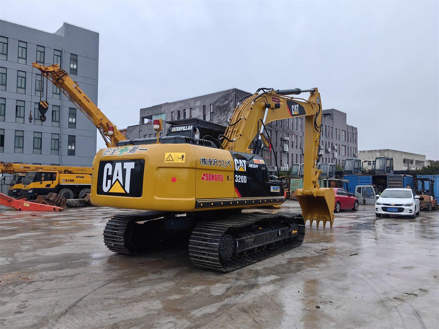 USED CAT 320D EXCAVATOR